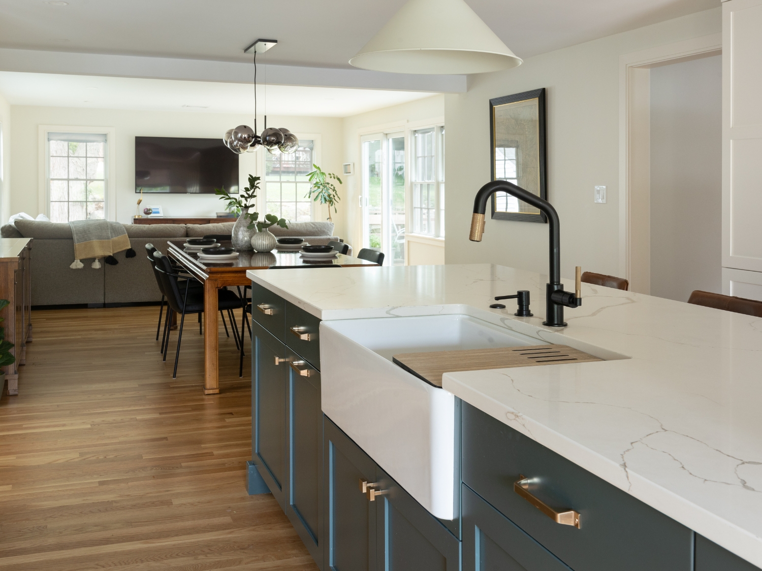 Open Concept Kitchen and Living Area_Winchester