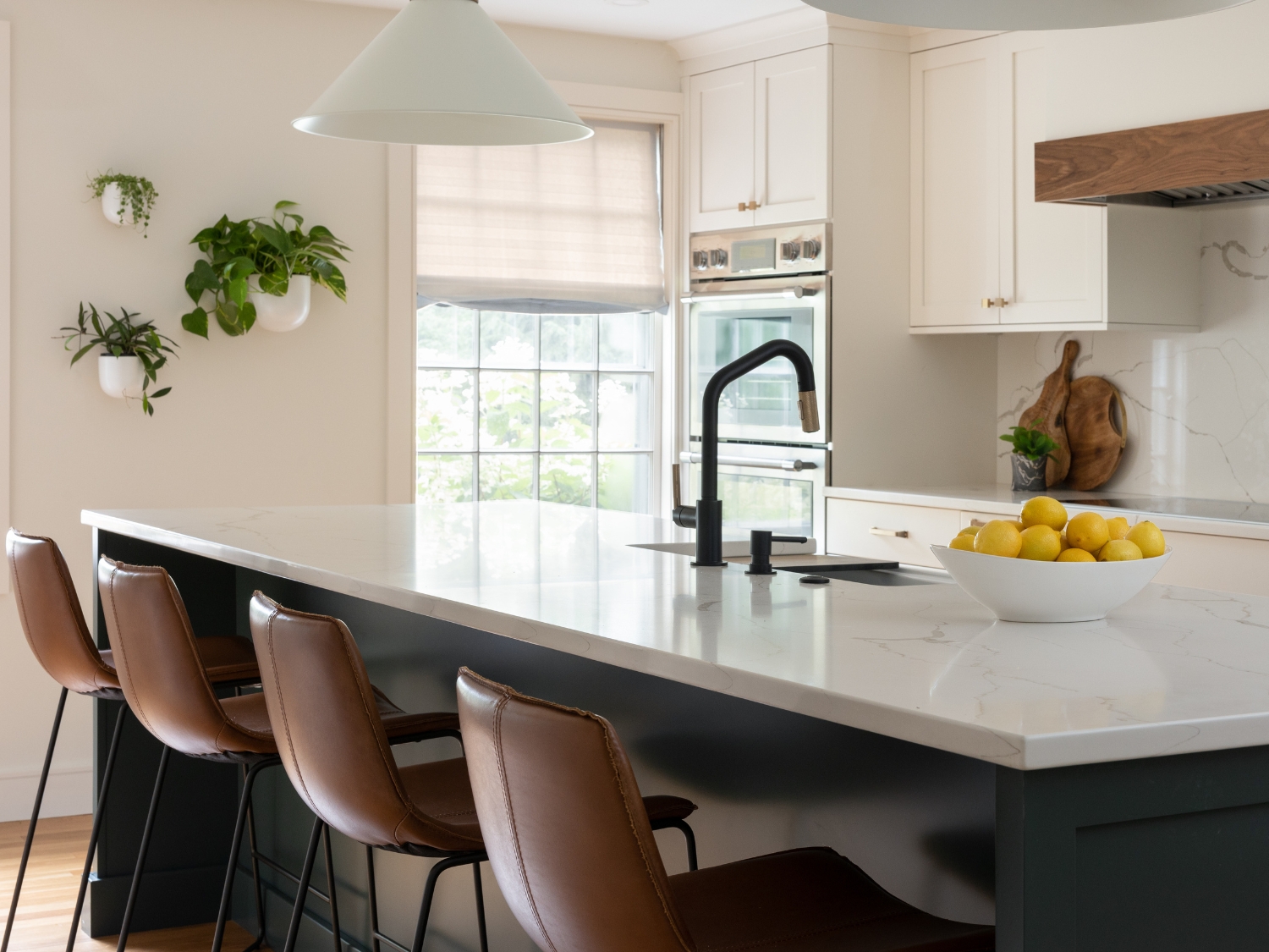 large kitchen island